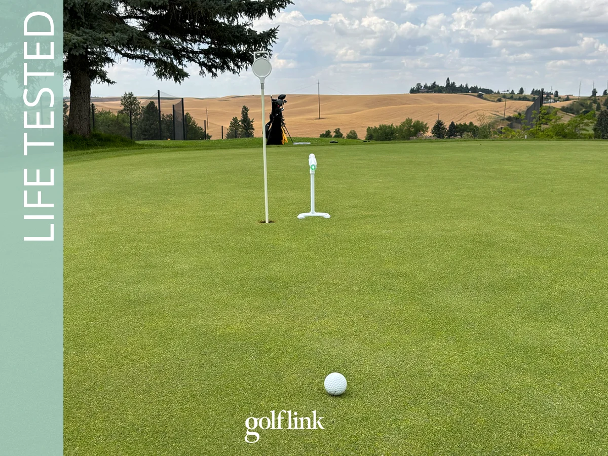 PuttAIM during GolfLink testing