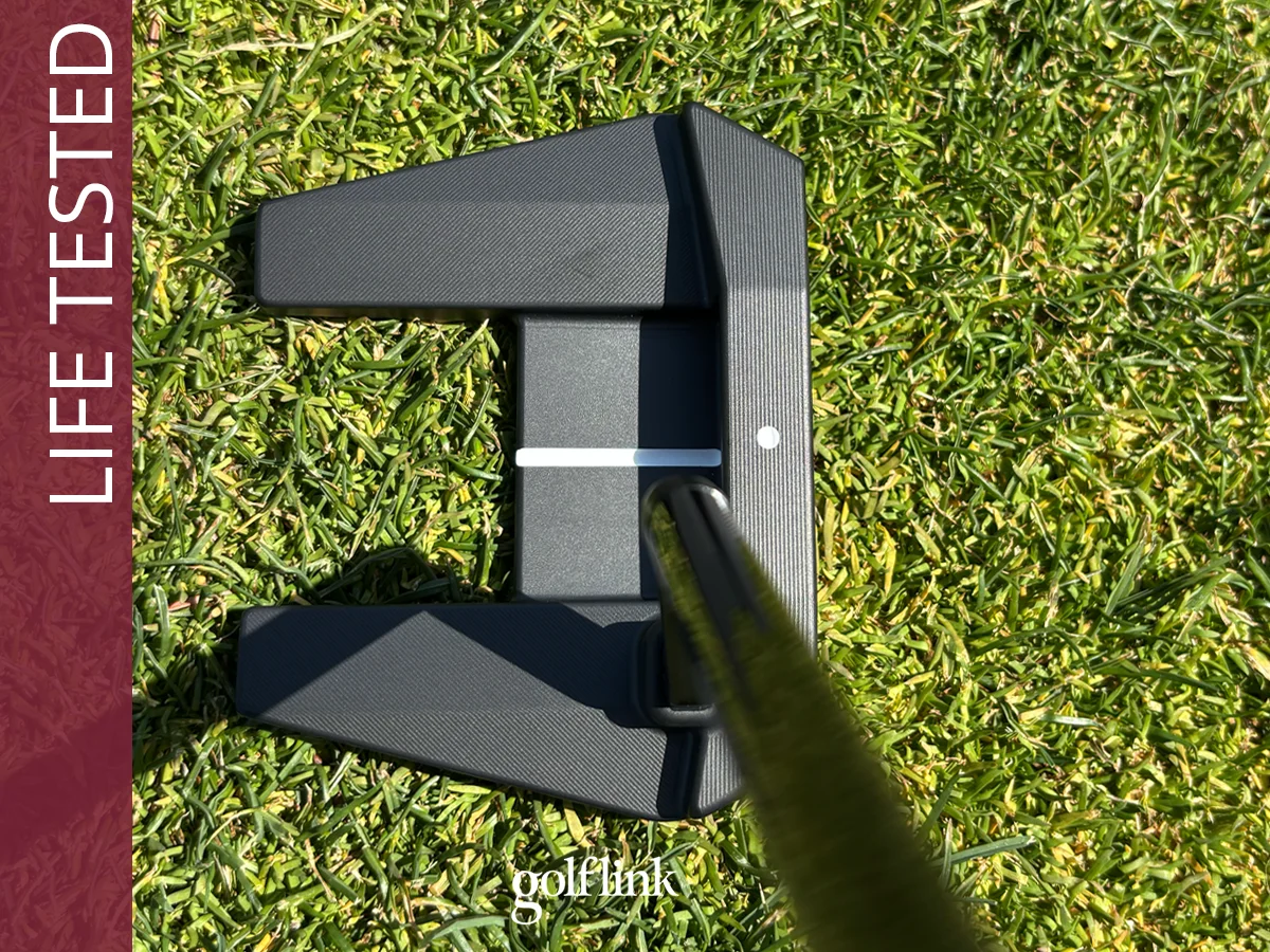 PXG Bat Attack ZT putter during GolfLink testing