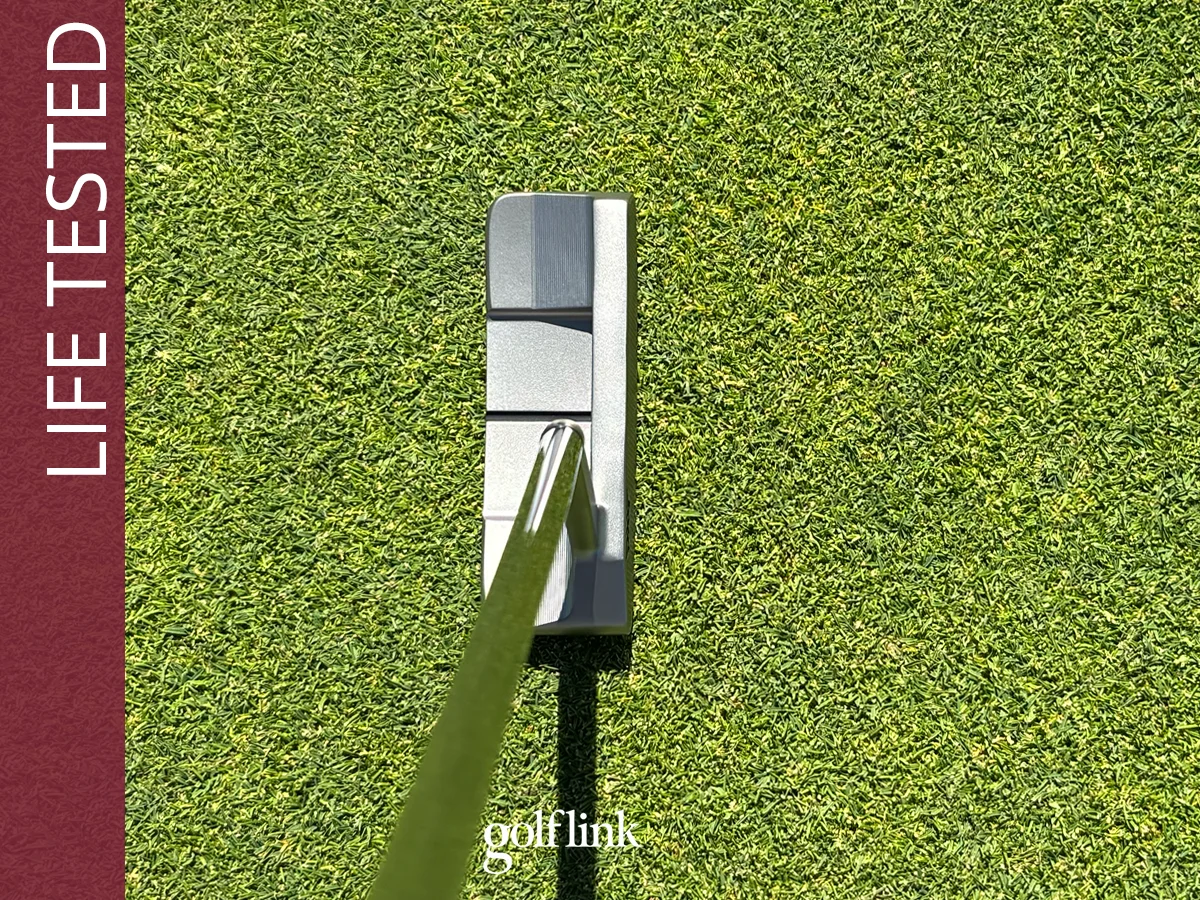 PXG Hellcat ZT putter during GolfLink testing