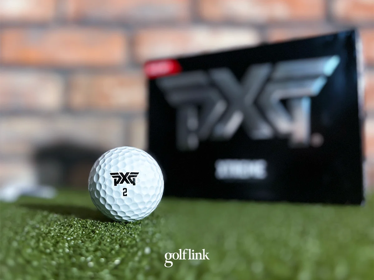 PXG Xtreme Tour golf ball during GolfLink testing