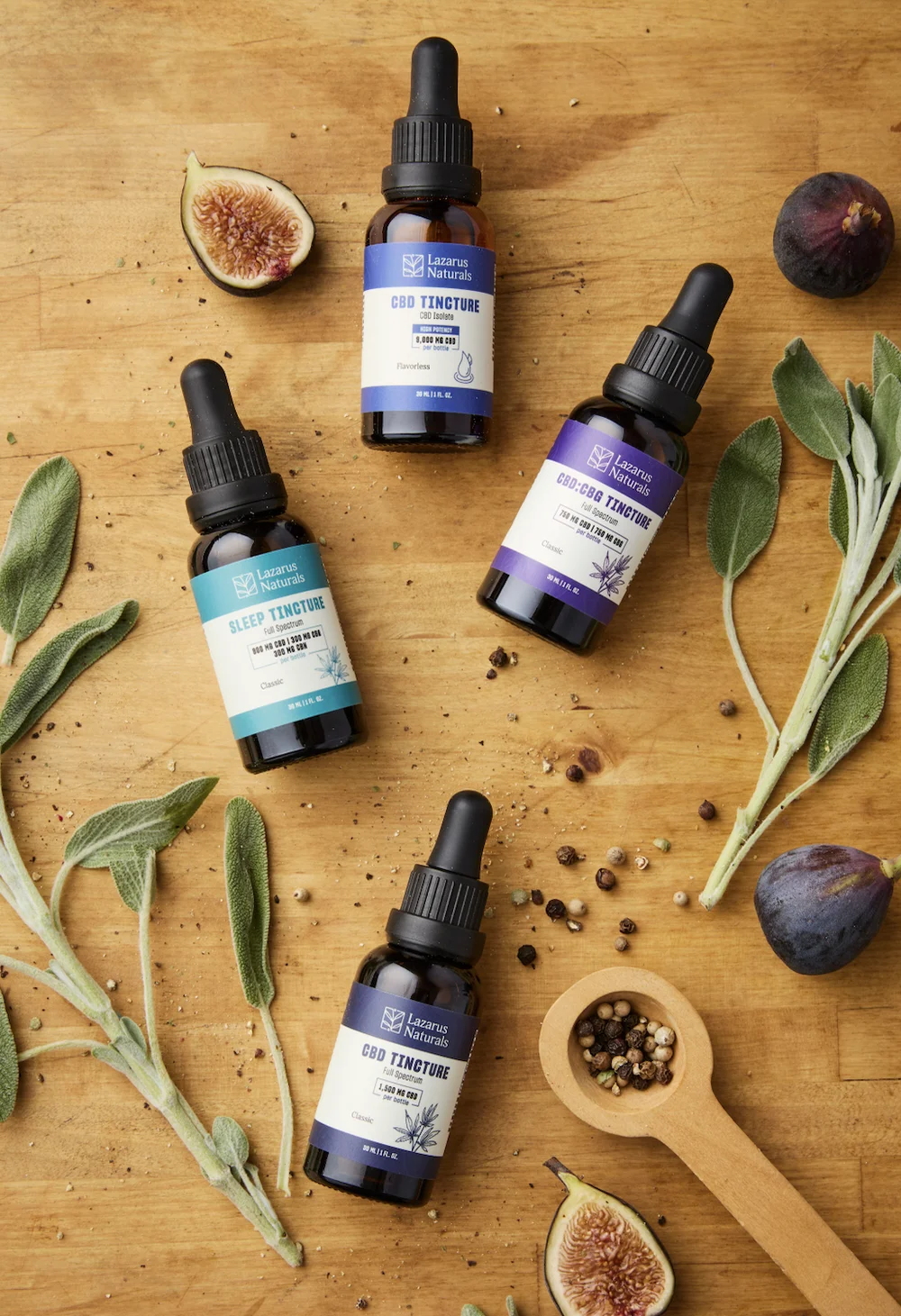 Lazarus Naturals CBD lineup