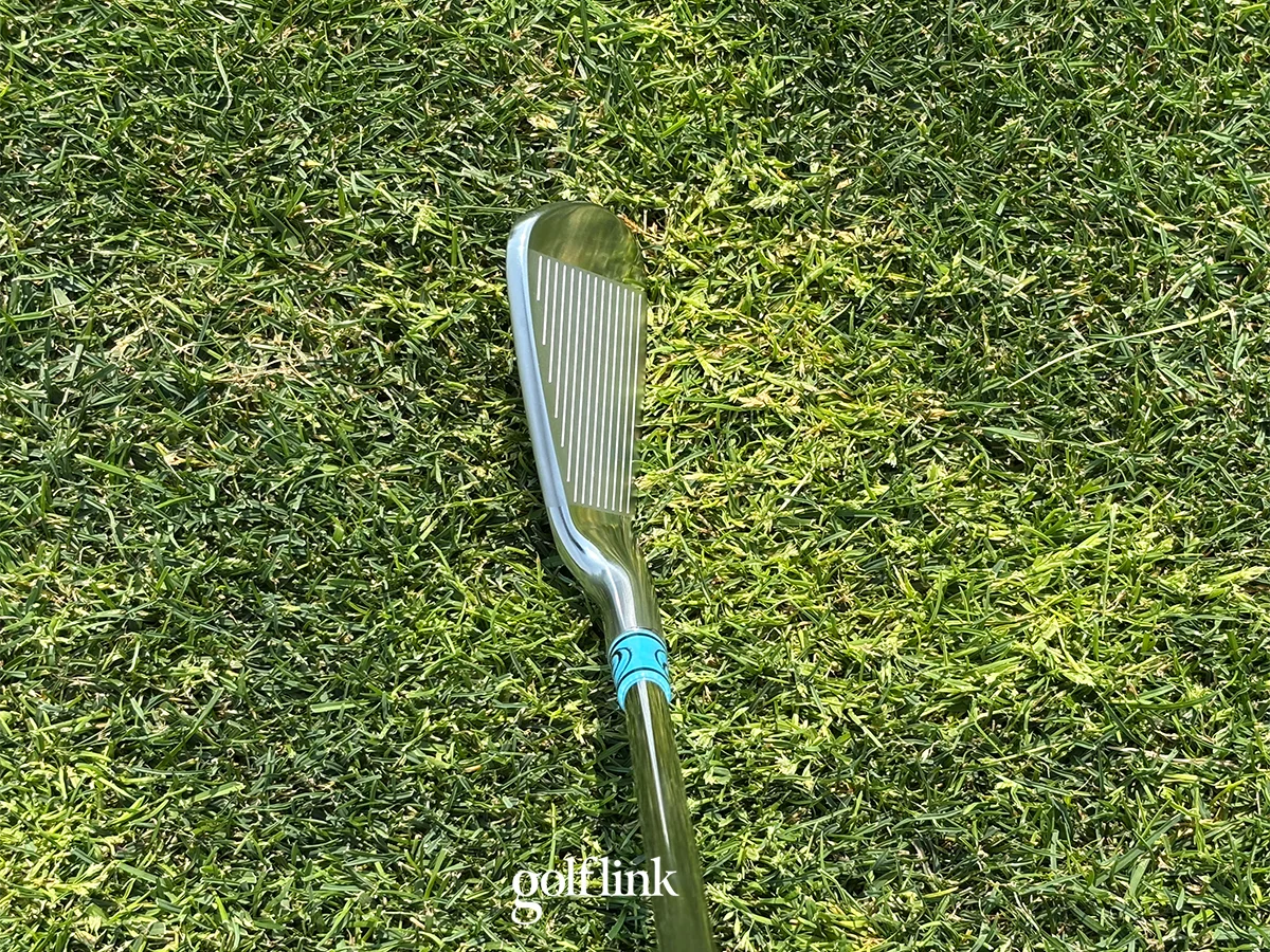 Scott Golf SG-04 irons during GolfLink testing