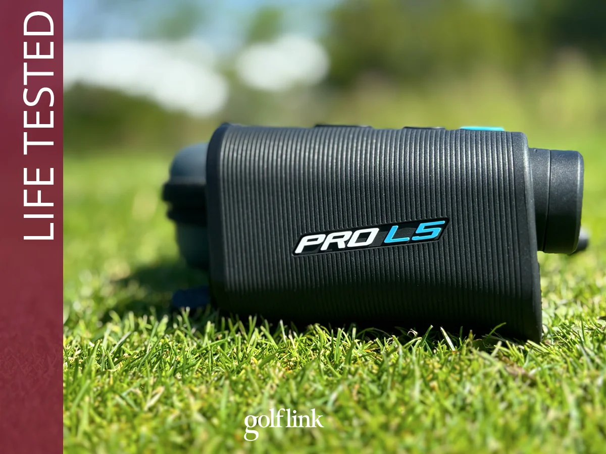 Shot Scope Pro L5 during GolfLink testing