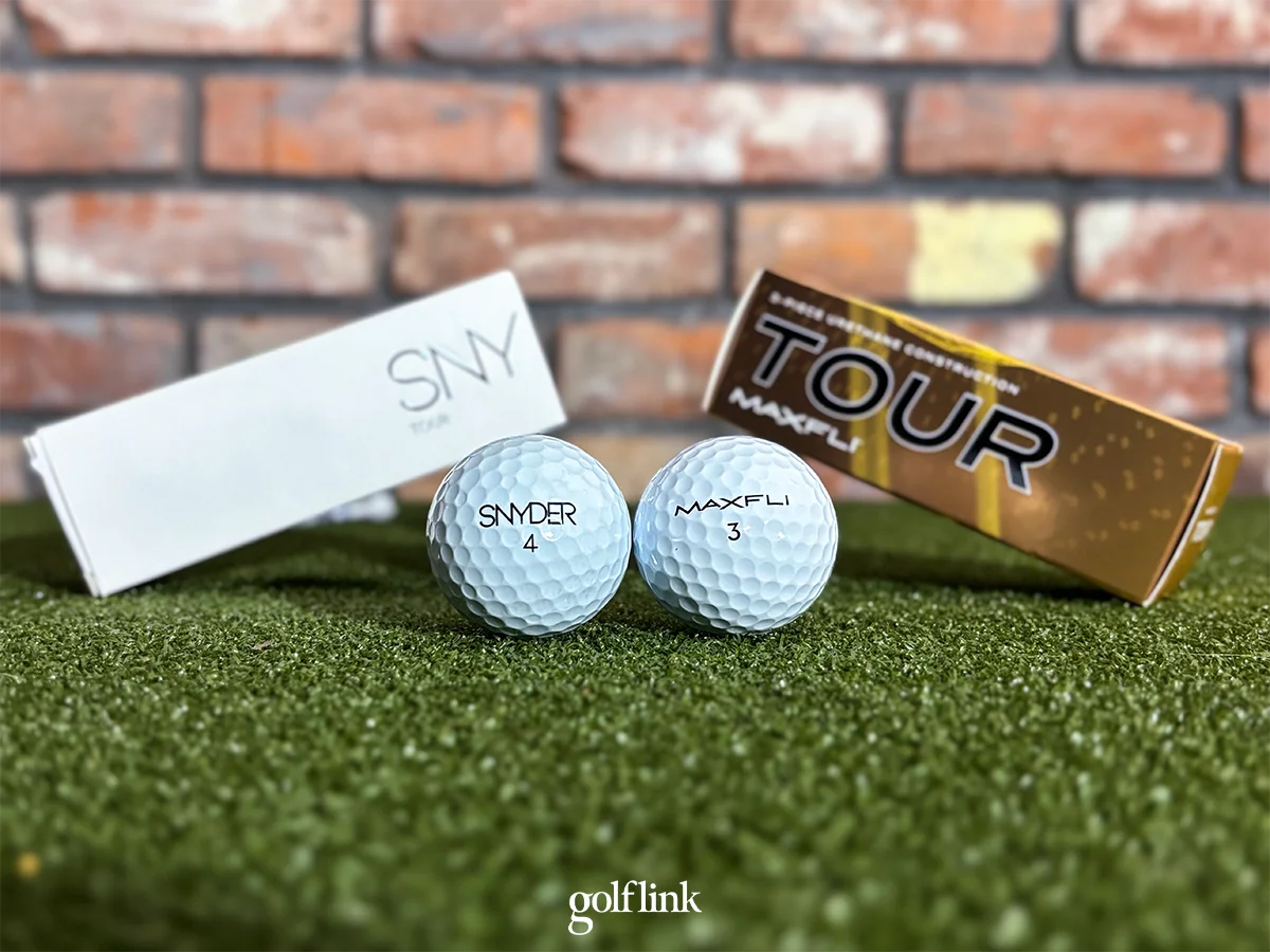 Snyder Tour vs. Maxfli Tour during GolfLink testing