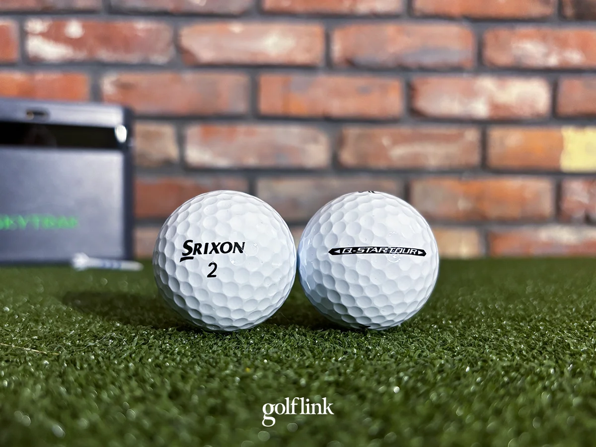 Srixon Q-Star Tour during GolfLink testing