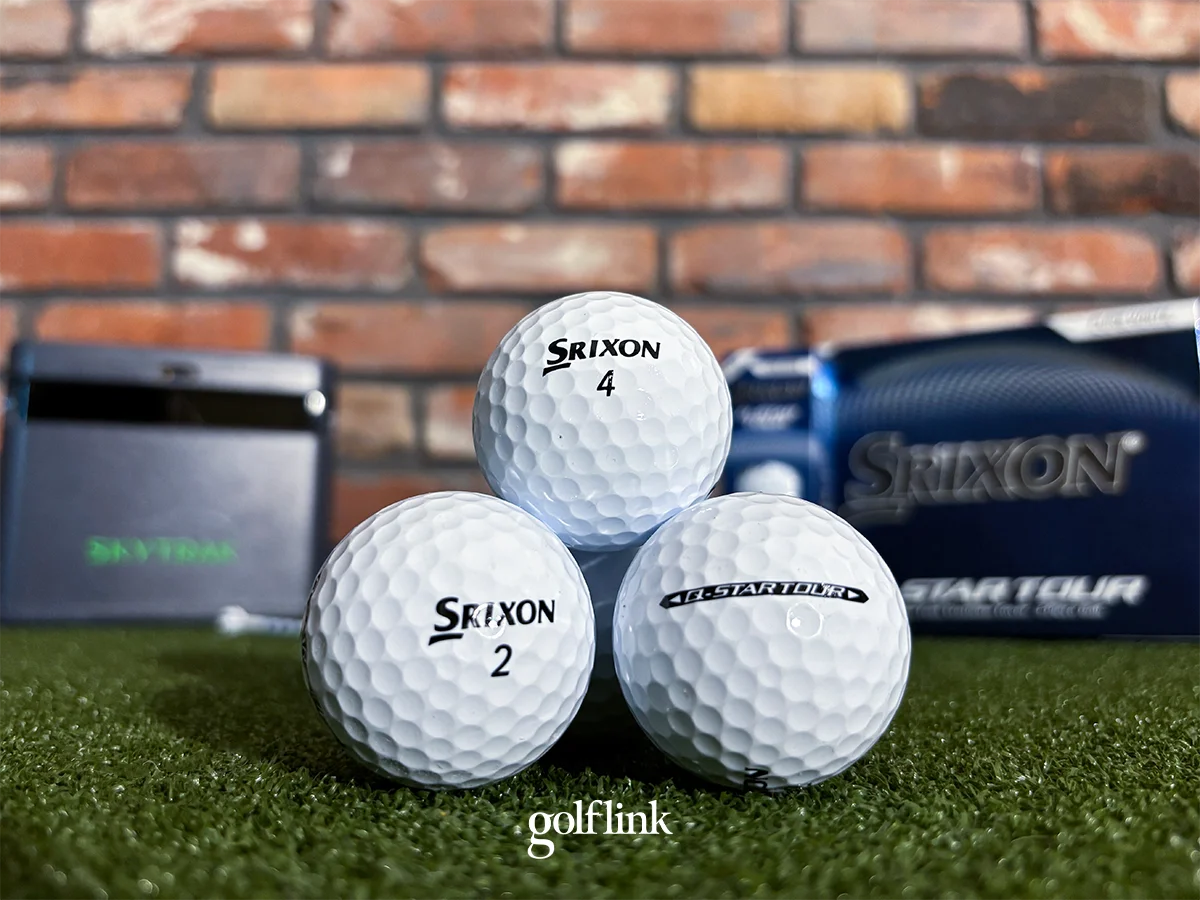 Srixon Q-Star Tour during GolfLink testing