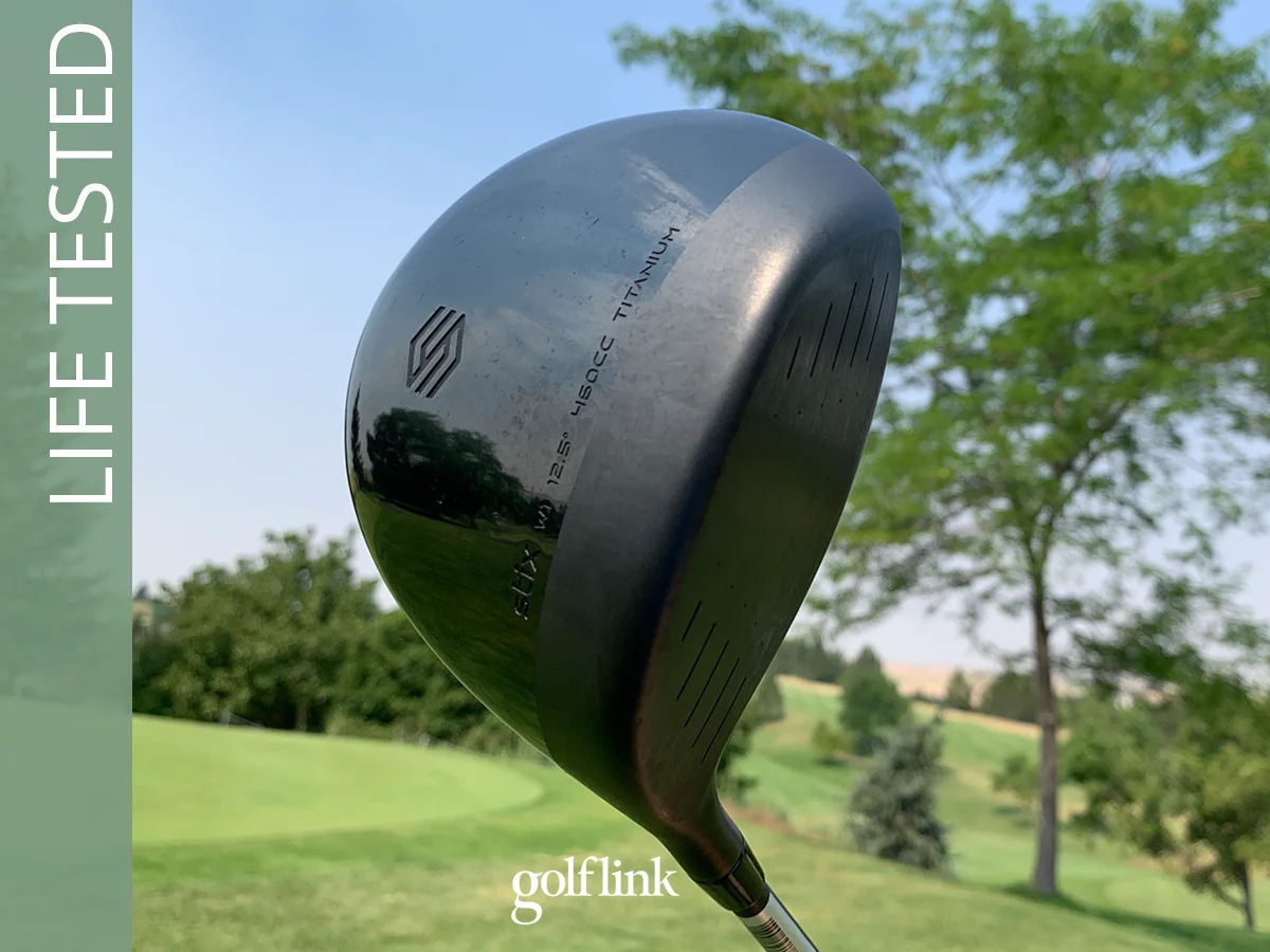 Stix Golf Clubs during GolfLink testing