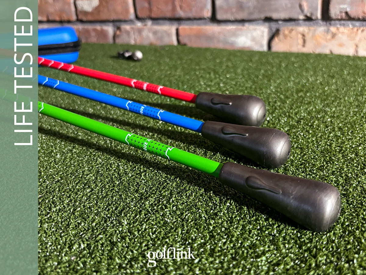 SuperSpeed Speed Sticks Pro during GolfLink testing
