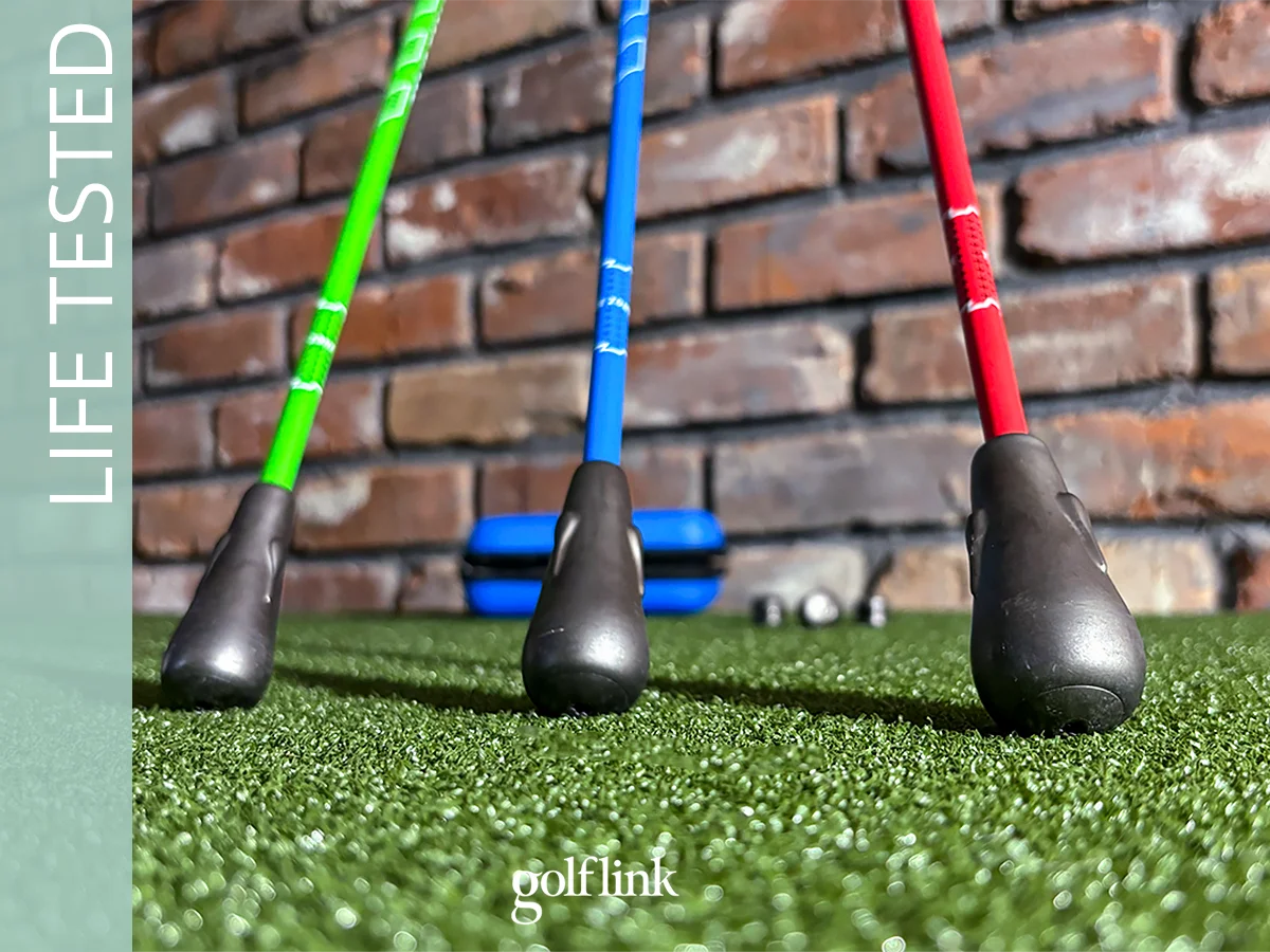 SuperSpeed Speed Sticks Pro during GolfLink testing