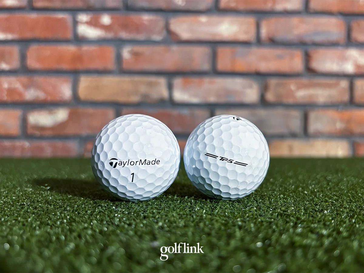 TaylorMade TP5 during GolfLink testing