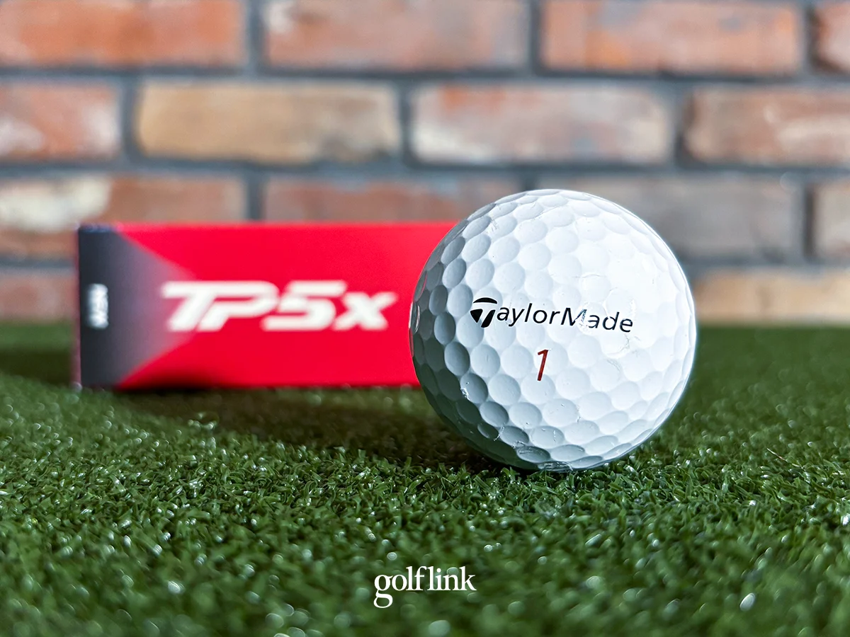 TaylorMade TP5x during GolfLink testing
