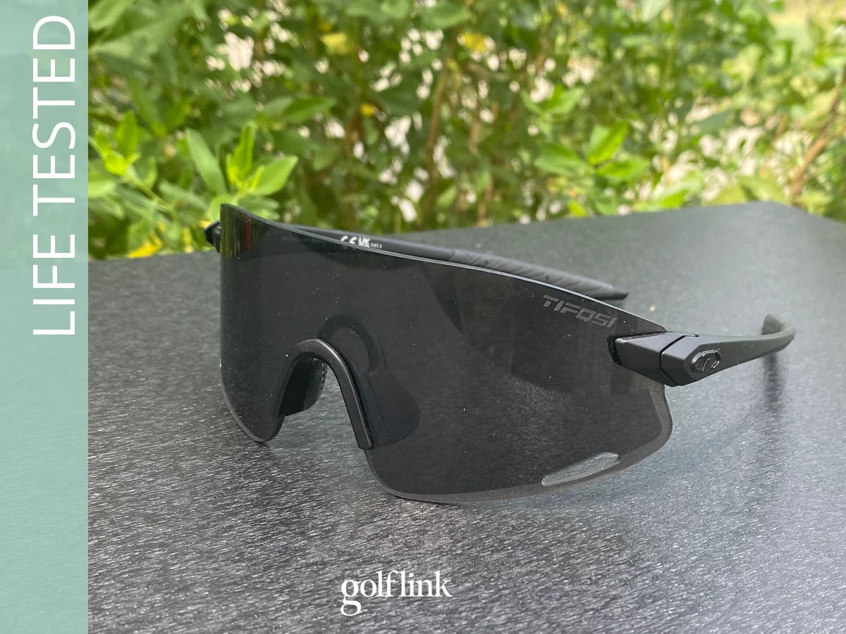Tifosi Vogel XC sunglasses during GolfLink testing