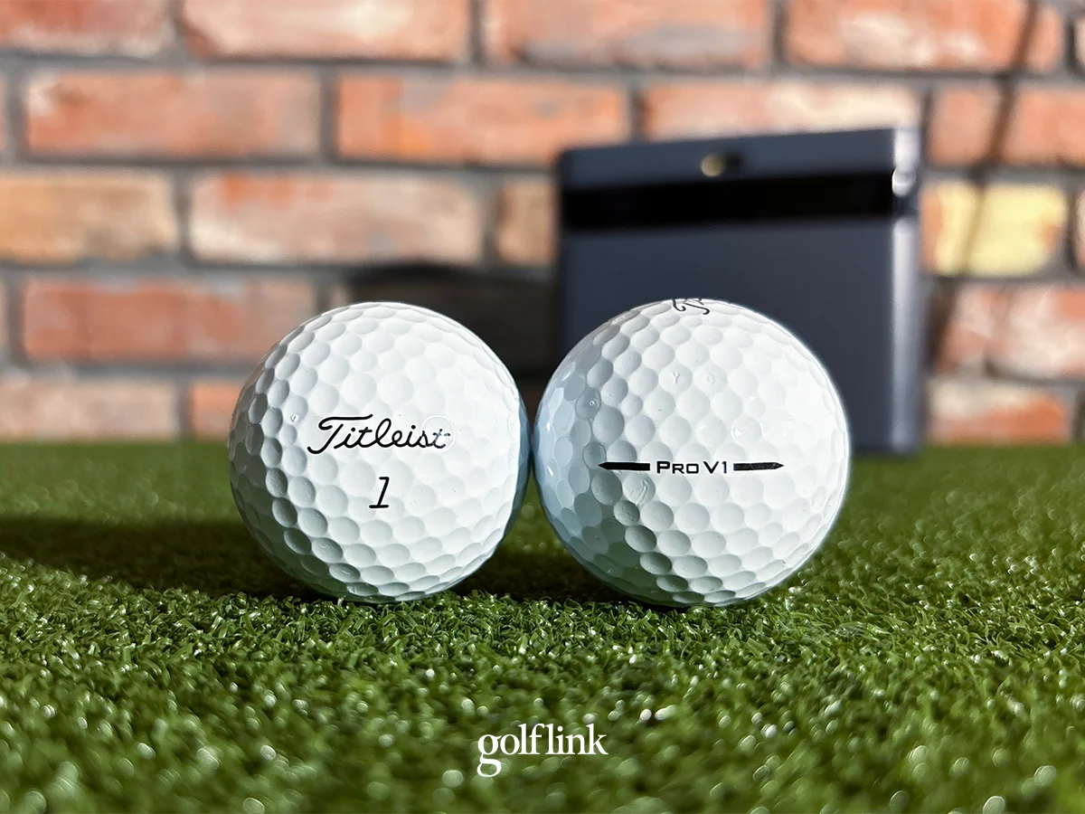 Titleist Pro V1 during GolfLink testing