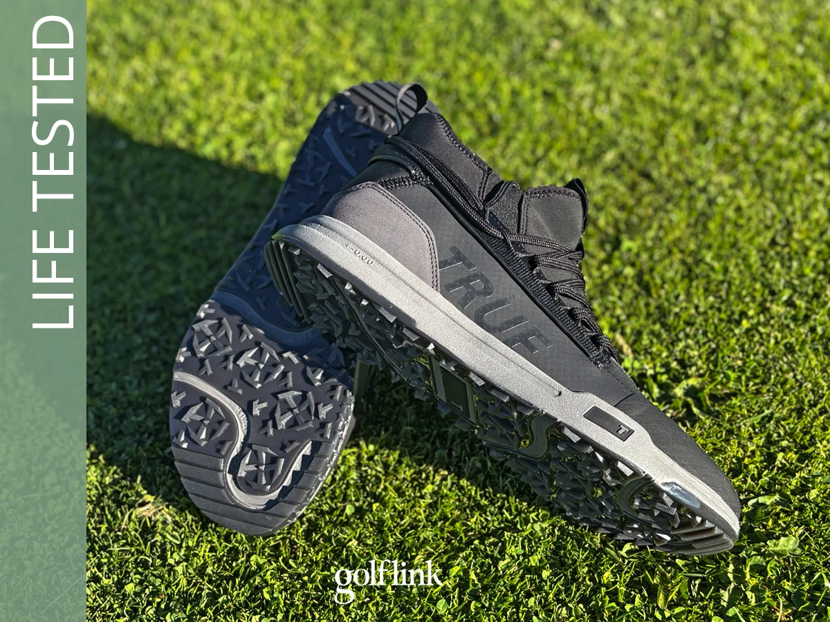 TRUE OG3 High golf boots during GolfLink testing