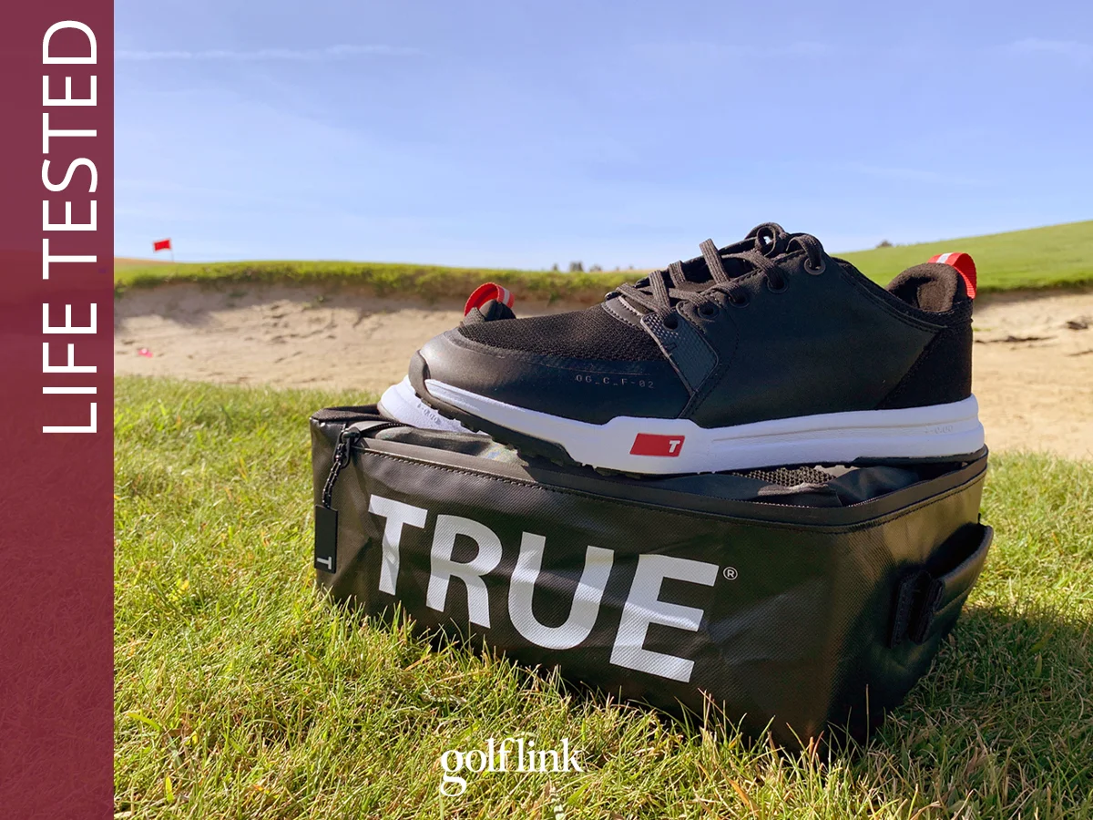 TRUE Golf Shoe during GolfLink testing