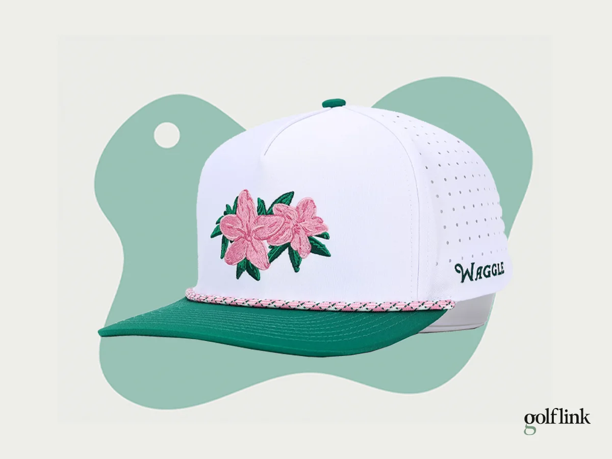 Waggle Azaleas golf hat