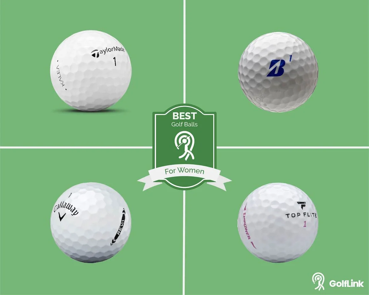 Women's badge golf balls